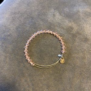 Alex and ani pink bead bracelet